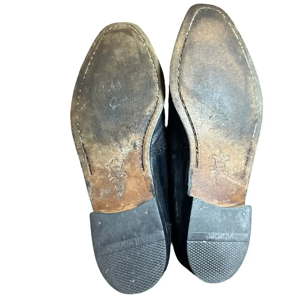 Monticelli Leather Oxford Dress Shoes - Size 9.5